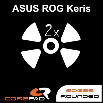 Hyperglides Hyperglide Corepad Skatez ASUS ROG Keris Core Wired Wireless